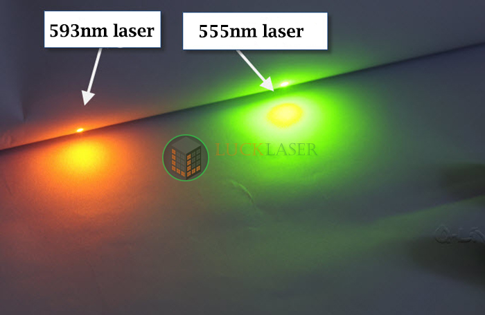 yellow laser pointer